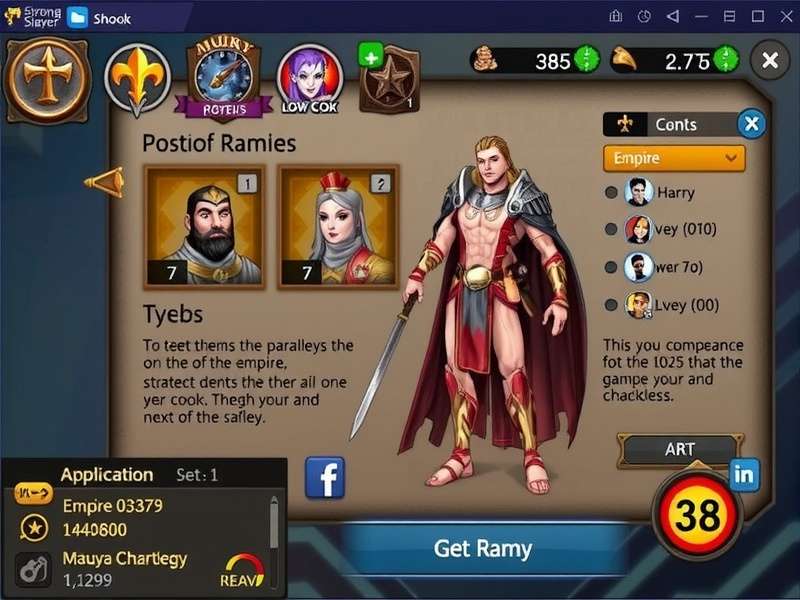 Maurya Strong Slayer Empire Management Interface